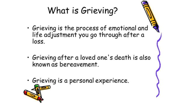 Grief and loss | PPT