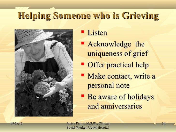 Grief And Loss In Addiction And Recovery September 2012