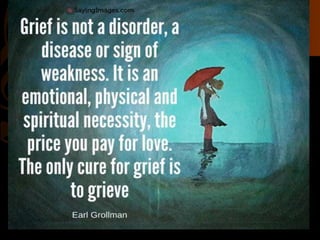 GRIEF & GRIEF REACTION.pptx,M.sc Nursing