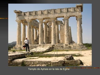 Templo de Aphaia en la isla de Egina 