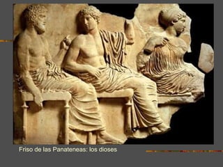 Friso de las Panateneas: los dioses 