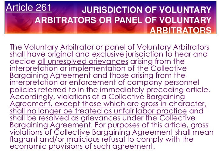 Grievance and arbitration & ulp in l.o.final