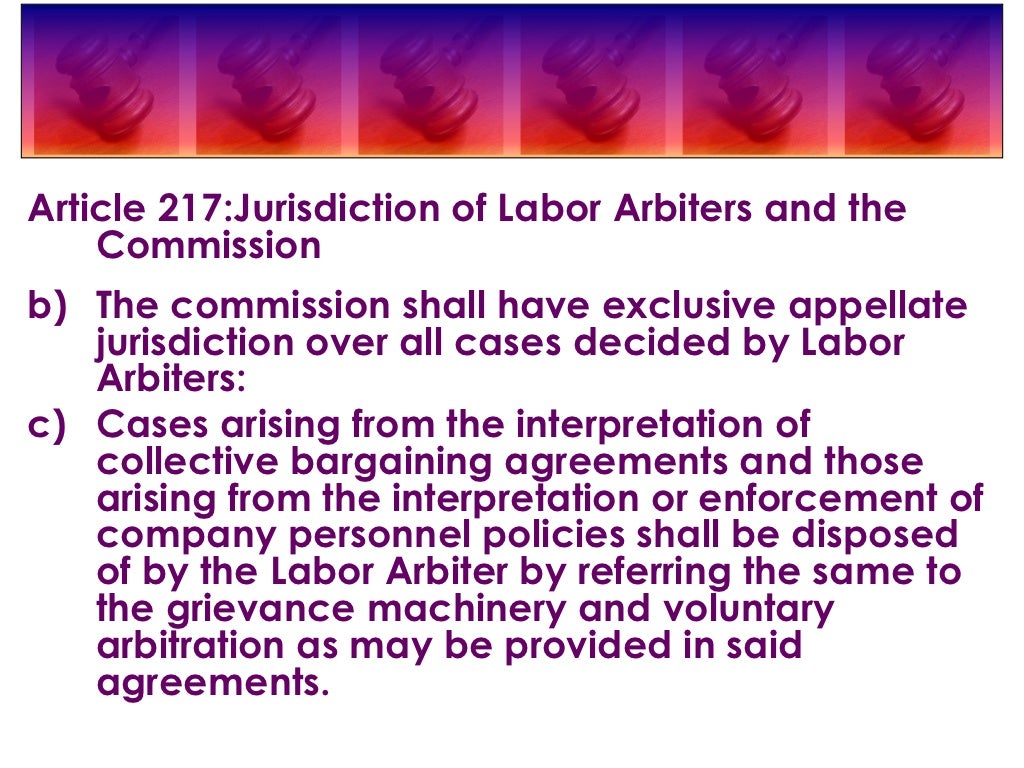 Grievance and arbitration & ulp in l.o.final