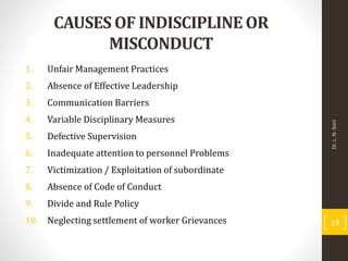 Grievances and discipline | PDF