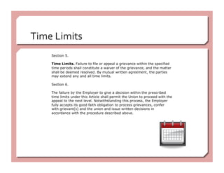 Time Limits 
 