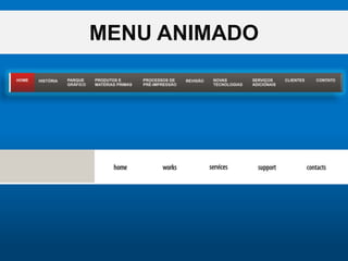 MENU ANIMADO