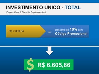 INVESTIMENTO MENSAL(Infra estrutura homologada, gestão da infra estrutura e suporte mensal)DESCRIÇÃOINVESTIMENTOHospedagem Profissional IIR$     60,00Manutenção das Ferramentas DesenvolvidasR$     50,00Suporte ProWeb ao colaborador GRIF (via e-mail)R$     90,00+30%TOTALR$   200,00GARANTIA:Garantia de 3 meses nas aplicações desenvolvidasGerenciamento da infra-estrutura necessária ao funcionamento das ferramentas (1)Desconto no Custo de hora de desenvolvimento(1)  A infra estrutura será alocada em ambiente web gerenciado pela ProWeb, não tendo a Grif qualquer acesso aos códigos fontes nem senhas FTP. A infra estrutura a ser utilizada será a da LOCAWEB, estando os custos relacionados inclusos na mensalidade.