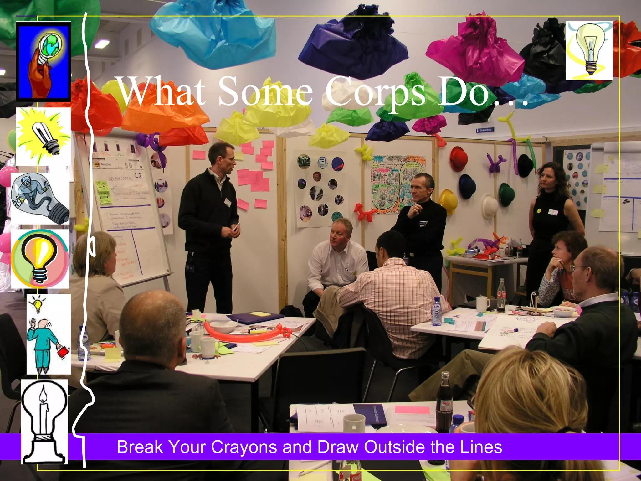 What Some Corps Do… 