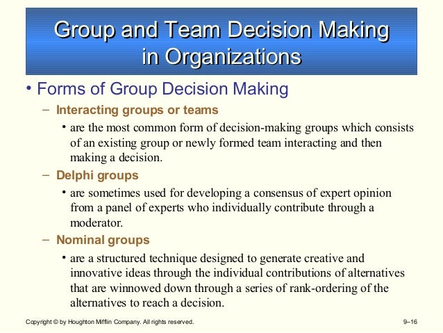 types of decision making with an Types of decision making 1 types of decision making 2 decision making decision-making is the study of identifying and choosing. types of decision making with an Types of decision making 1 types of decision making 2 decision making decision-making is the study of identifying and choosing.