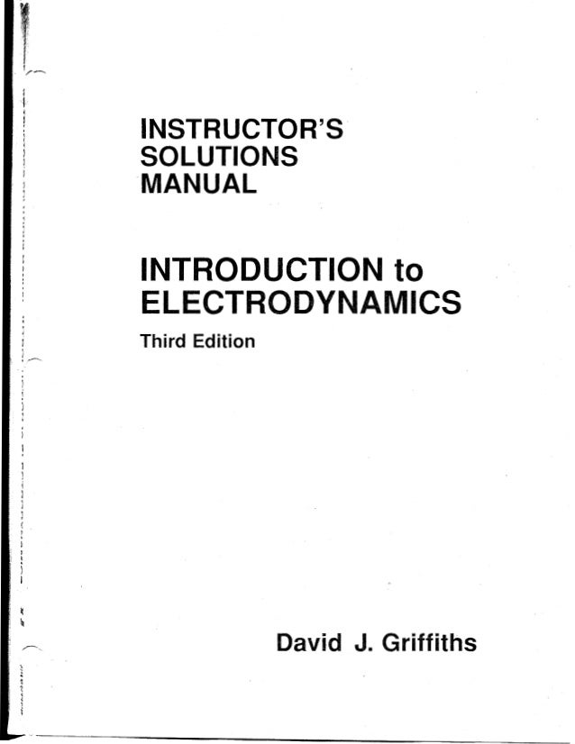 Pdf Telecharger Electrodynamics Solutions Pdf Gratuit Pdf Pdfprof 