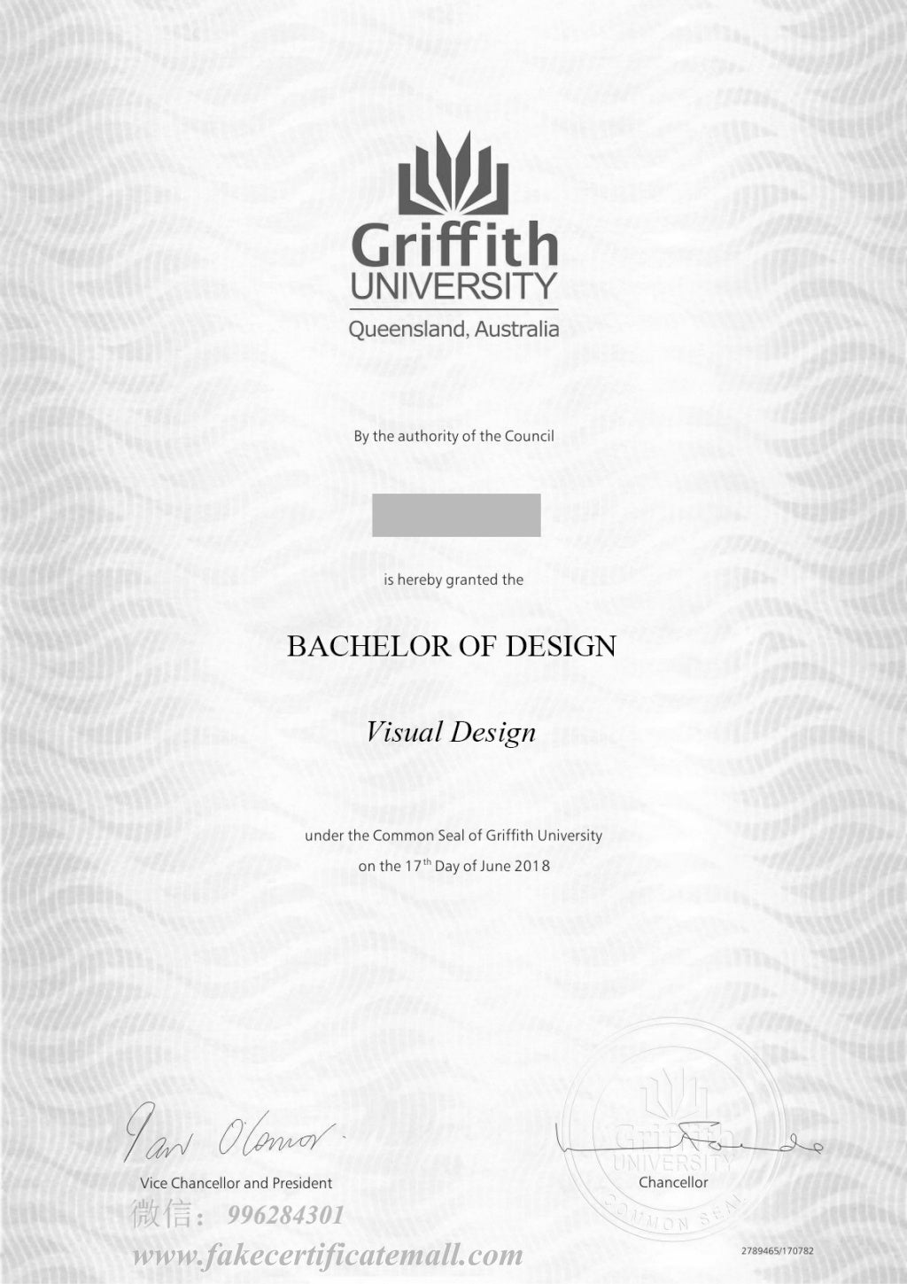 Griffith university diploma/gu degree