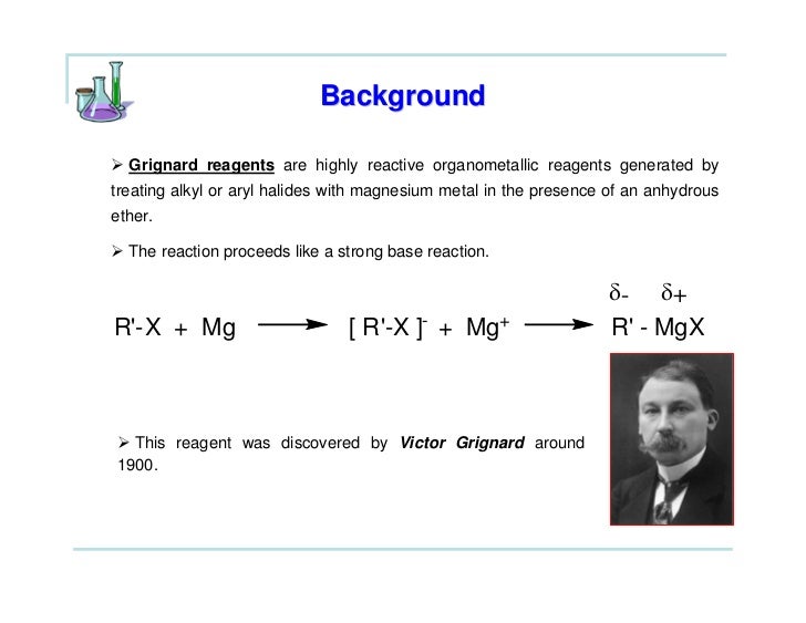 What is the Grignard reaction?