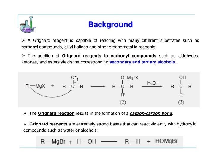 grignard synthesis of triphenylmethanol patrick Adaptor (19/2214/20) grignard reaction: synthesis of triphenylmethanol pre- lab: ➢ in the “equations” section, besides the main equations, also: 1) draw the. grignard synthesis of triphenylmethanol patrick Adaptor (19/2214/20) grignard reaction: synthesis of triphenylmethanol pre- lab: ➢ in the “equations” section, besides the main equations, also: 1) draw the.