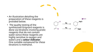Reagent Rig GRIGNARD'S REAGENT PREPARATION AND IT'S USES .pptx