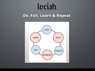 !"#$%&
Do, Fail, Learn & Repeat
 