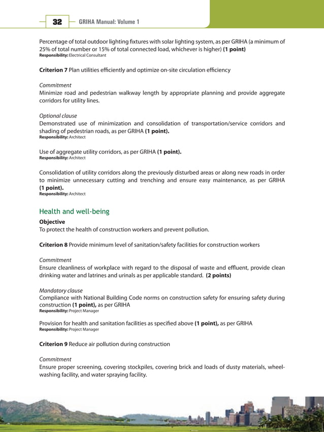 Image showcasing Griha - Green building certification process | PDF