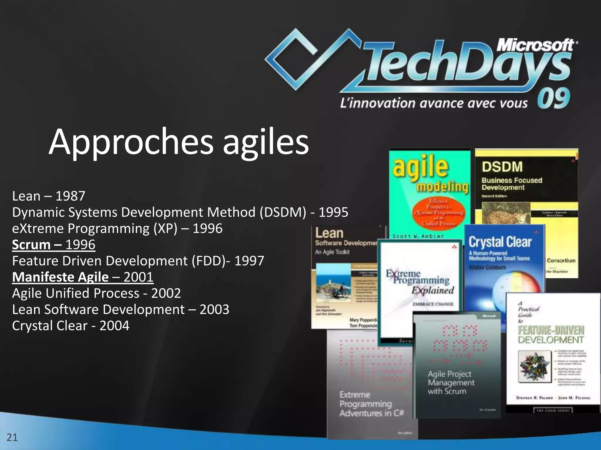 Grille de lecture des méthodes agiles