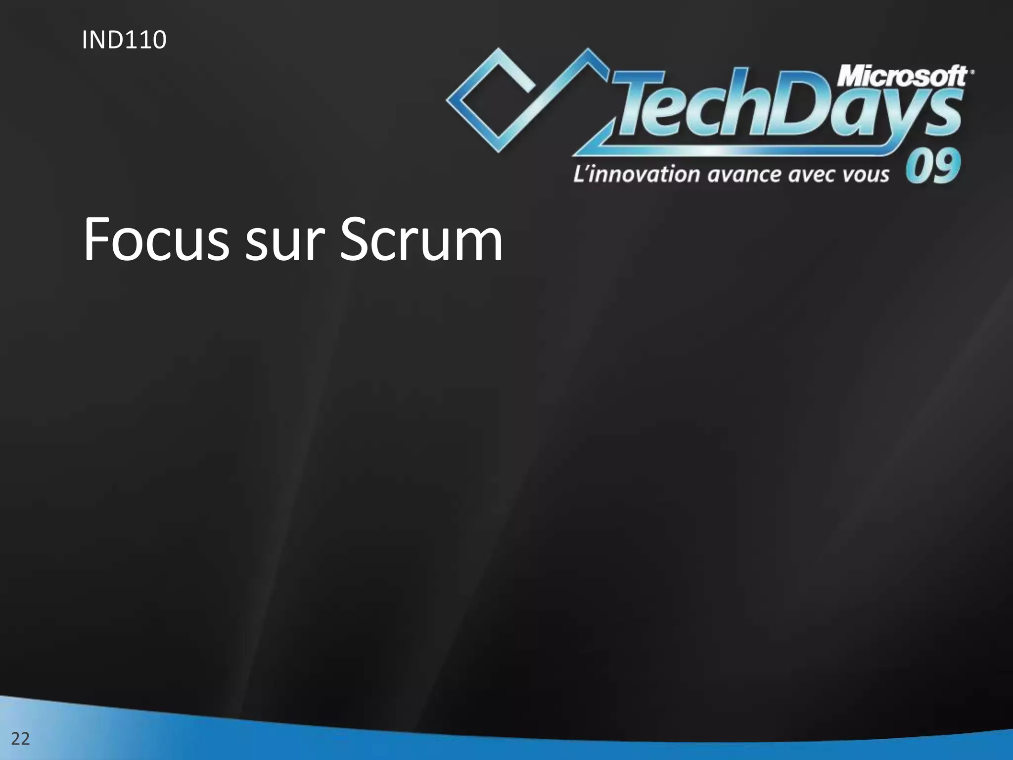 Grille de lecture des méthodes agiles