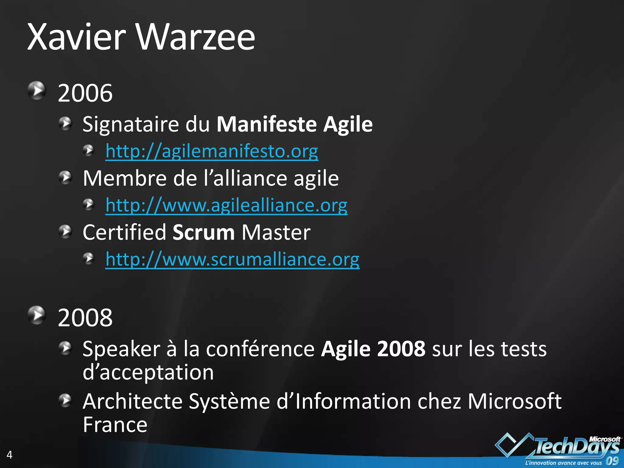 Grille de lecture des méthodes agiles