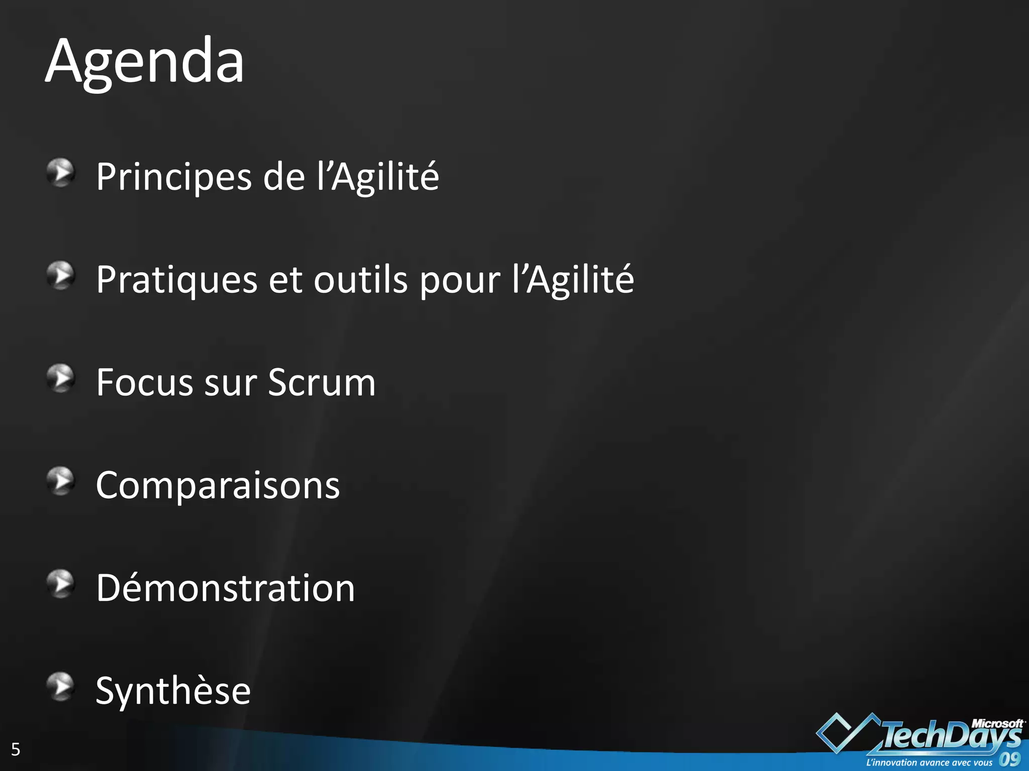 Grille de lecture des méthodes agiles