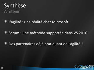 Grille de lecture des méthodes agiles