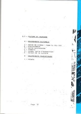 Grille des équipements