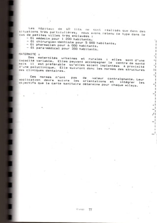 Grille des équipements