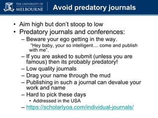 Pick the dodgy journal
 