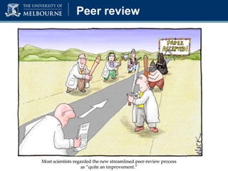 The Peer review process
• Follow directions and guidelines...mostly
• CJGH works with you, not against you
– Mentoring, ad...