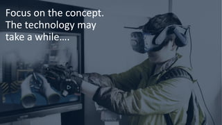 10/28/2020 #3DLM 12
Focus on the concept.
The technology may
take a while….
 