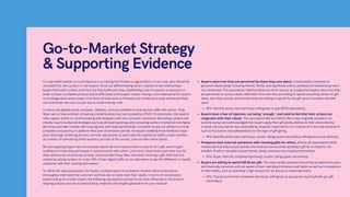 Go-to-Market Strategy
& Supporting Evidence
In a two-sided market, a crucial decision is in solving the chicken-or-egg problem: In our case, who should be
recruited first, the curators or the buyers? Since our differentiating factor is based on the relationships
buyers form with curators and the trust they build over time, establishing a set of curators is necessary in
order to have a complete product and to effectively solve buyers' needs. Having a one-sided portal for buyers
to exchange ideas exists today in the form of tools such as Pinterest and Facebook Groups and would likely
not incentivize new users to join due to multi-homing costs.
Curators are digitally savvy, energetic, idealistic, and are confident in sharing their skills with others. They
likely own or have a dream of owning a small business but are stunted by COVID-19 restrictions, the need to
raise capital, and/or in communicating with shoppers with low consumer sentiment. Recruiting curators will
initially require outbound strategies such as job board postings and contacting owners of physical and digital
gift shops and later involve referral programs and retail partnerships. Incentives to join our platform include
complete transparency in platform fees and commission earned, increased credibility from feedback loops
and a thorough screening process, and the opportunity to externally link experience within curator profiles
as a means of centralizing other business pursuits of the curator, such as their online stores.
We are targeting buyers who are stressed about the time requirements to search for a gift, want to gain
confidence in how they participate in special events with others, and aim to show loved ones their care for
them without the uncertainty, anxiety, and frustration they often feel when choosing a gift. We’ll test this
market by asking curators to route 10% of their digital traffic to our alternative to see the difference in results
compared with their existing alternatives.
To refine the value proposition for buyers, multiple layers of qualitative research were conducted to
thoroughly understand the customer and how we can best meet their needs. In terms of monetization
impact and go-to-market impact, the following assumptions proved to be most influential in the product-
shaping process and are accompanied by methods and insights gleaned from user research.
Buyers value how they are perceived by those they care about. Conversations centered on
personal relationships including friends, family, and significant others; professional relationships were
not mentioned. This assumption held but deserves more nuance as prospective buyers value how they
are perceived on various levels reflected in the time they are willing to spend consulting others on gift
ideas, who they consult, and the time they are willing to search for the gift once it has been decided
upon.
KPIs: Monthly active users (primary), willingness to pay (WTP) (secondary).
Buyers have a fear of rejection, not being "enough," and need to feel that their actions are
congruent with their values. The assumption did not hold in that it was originally worded in an
extreme sense and acknowledged that buyers apply their gift-giving abilities to their entire identity.
Instead, the assumption was reiterated by research respondents in a mixture of more mild sentiments
such as frustration and awkwardness on the topic of gift-giving.
KPIs: Monthly active users (primary), curator ratings given (secondary), willingness to pay (tertiary).
Prospects want external assistance with choosing gifts for others. Almost all respondents (85%)
mentioned that they consult at least one external source when deciding a gift for a recipient, the
breadth of which included mutual friends, family, and even the recipient themselves.
KPIs: Buyer referrals completed (primary), curator ratings given (secondary).
Buyers are willing to spend $30-50 per gift. This open-ended question found that prospective buyers
are financially conscious and are aware of their spending limitations and habits as well as in exceptions
to their habits, such as spending a high amount for an annual or important event.
KPIs: Transaction funnel completion (primary), wIllingness to pay by pricing thresholds per gift
(secondary).
 
