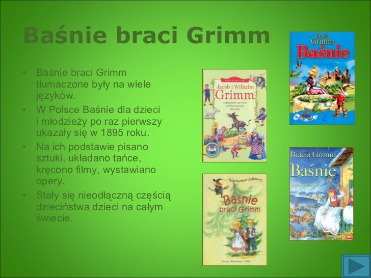 Basnie Braci Grimm