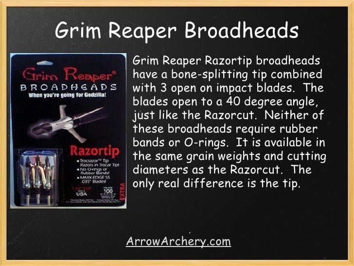 grim reaper broadheads not opening grim reaper broadheads not opening