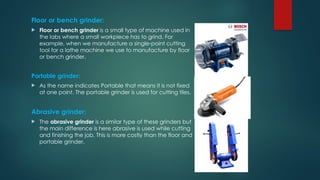 Ginding Machine Types Comprehensive Guide to Grinding Machines: Types, Operations, and ...
