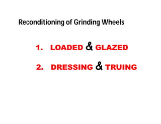 Grinding wheel designation and selection | PDF