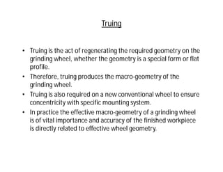 Grinding wheel designation and selection | PDF