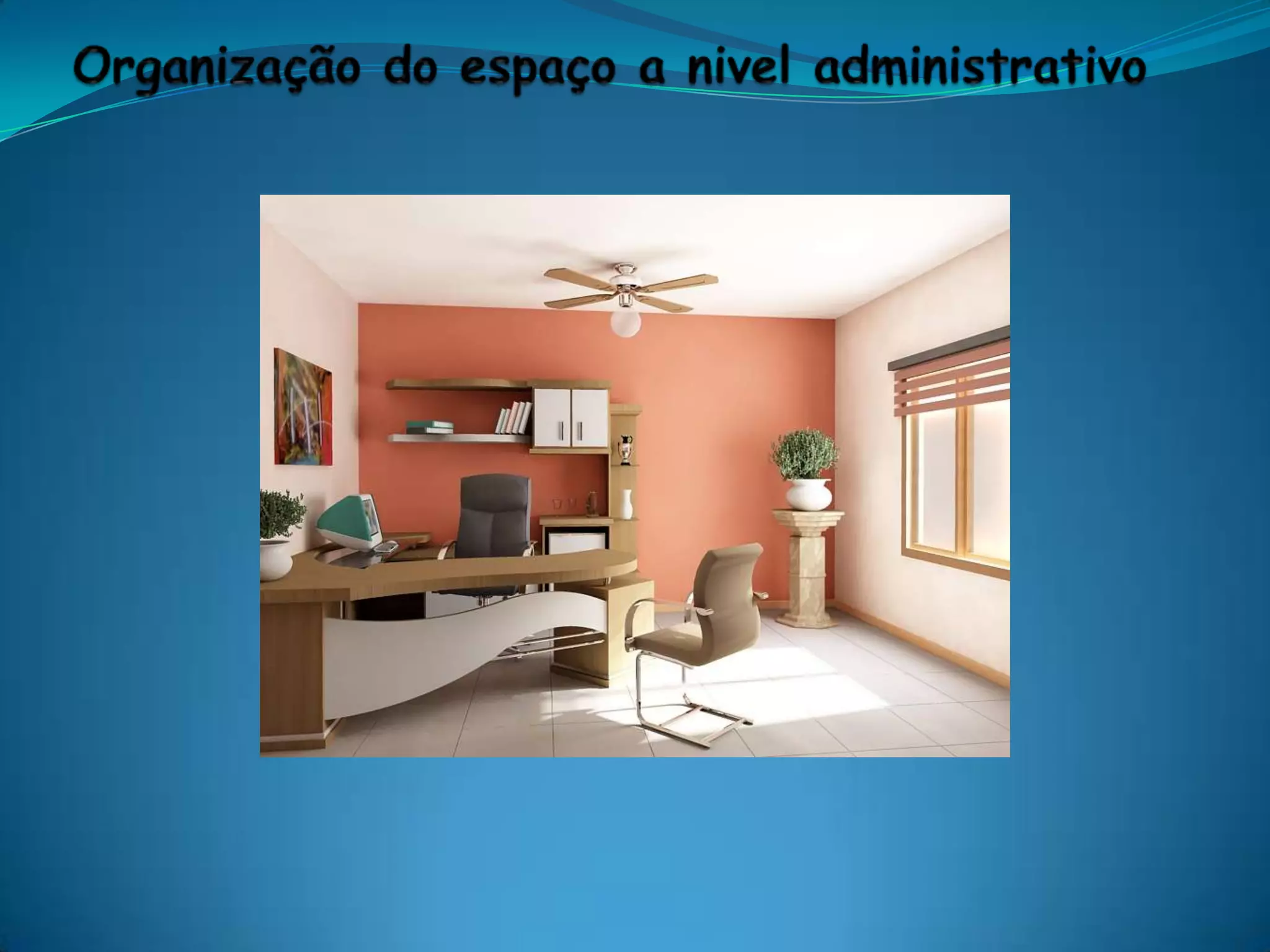 Organização do espaço a nivel administrativo