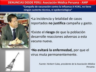 4. Denuncias del Norte y del Sur