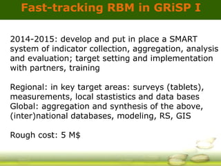 GRiSP - Presentation for Discussion with Donors and Partners - June 2013