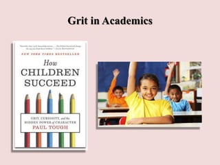 Grit in Academics
 
