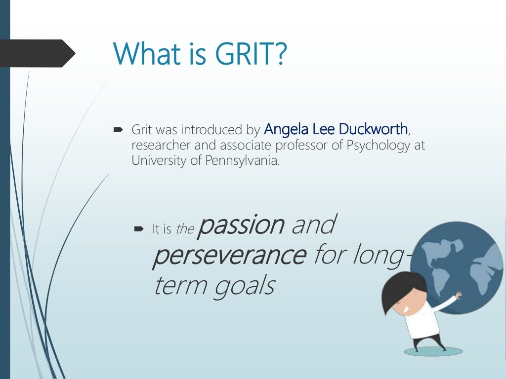 Grit and growth mindset