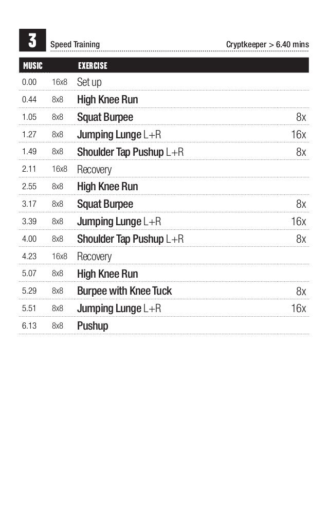 Grit Cardio 02 Choreography Booklet Grit Cardio 02 Choreography Booklet