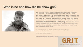 Grit lesson | PPTX