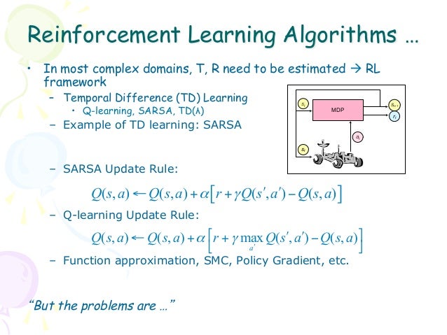 Generalized Reinforcement Learning