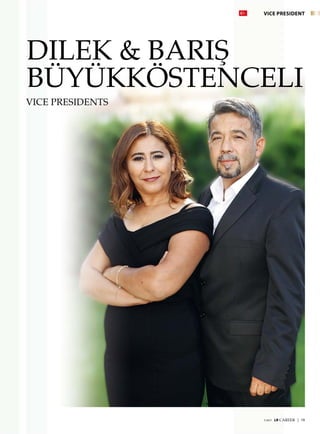 7/2017  LR CAREER  |  19
DILEK  BARIS
BÜYÜKKÖSTENCELI
VICE PRESIDENT
VICE PRESIDENTS
 