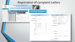 Grievance Redressal Management System Presentation | PPTX