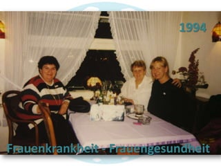 1994

Frauenkrankheit - Frauengesundheit

 