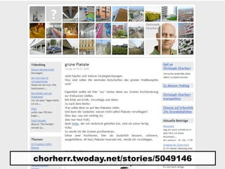 Web2.0 Basics für den Grünen Wahlkampf Wien 2010