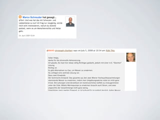 Web2.0 Basics für den Grünen Wahlkampf Wien 2010