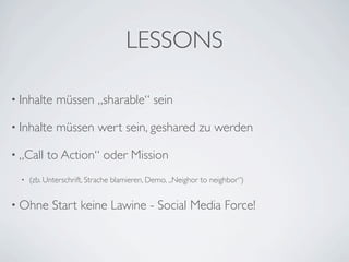Web2.0 Basics für den Grünen Wahlkampf Wien 2010